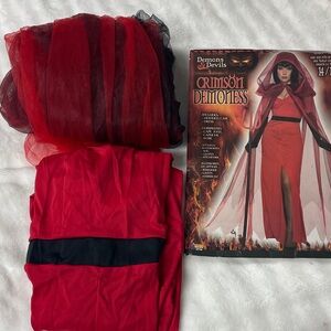 Crimson Demoness adult Costume